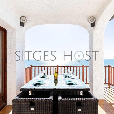 Sitges Casa Del Mar Impresionantes Vistas Al Mar Apartment Luaran gambar