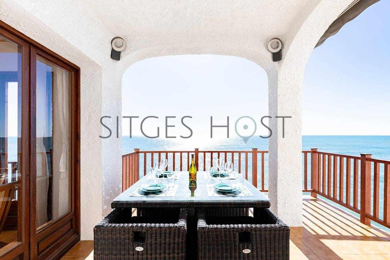 Sitges Casa Del Mar Impresionantes Vistas Al Mar Apartment Luaran gambar
