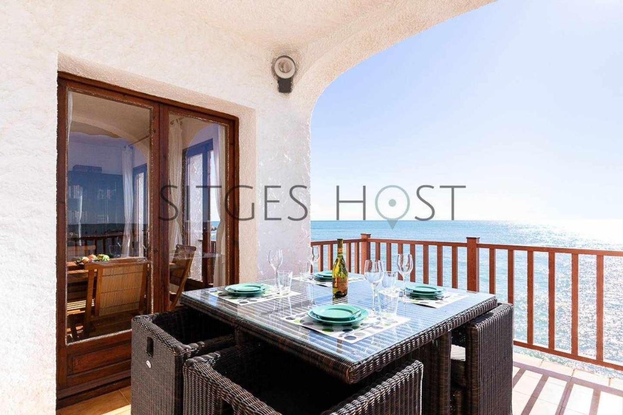 Sitges Casa Del Mar Impresionantes Vistas Al Mar Apartment Luaran gambar