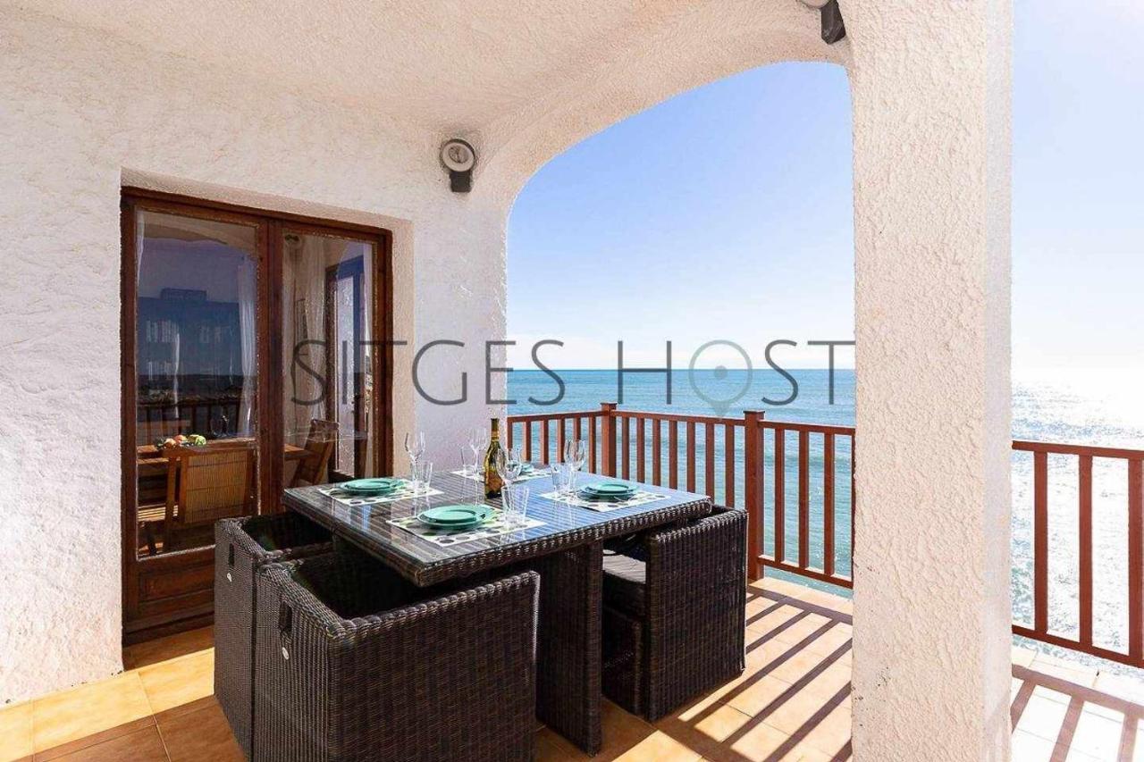 Sitges Casa Del Mar Impresionantes Vistas Al Mar Apartment Luaran gambar